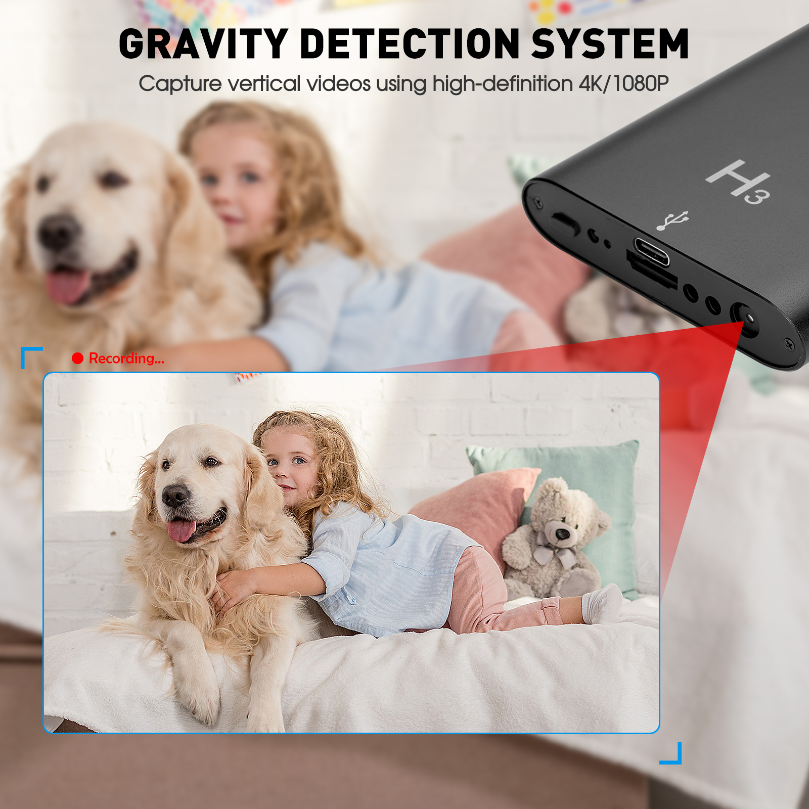USB Power Bank Hidden Camera 4K HD Night Vision Surveillance Camera