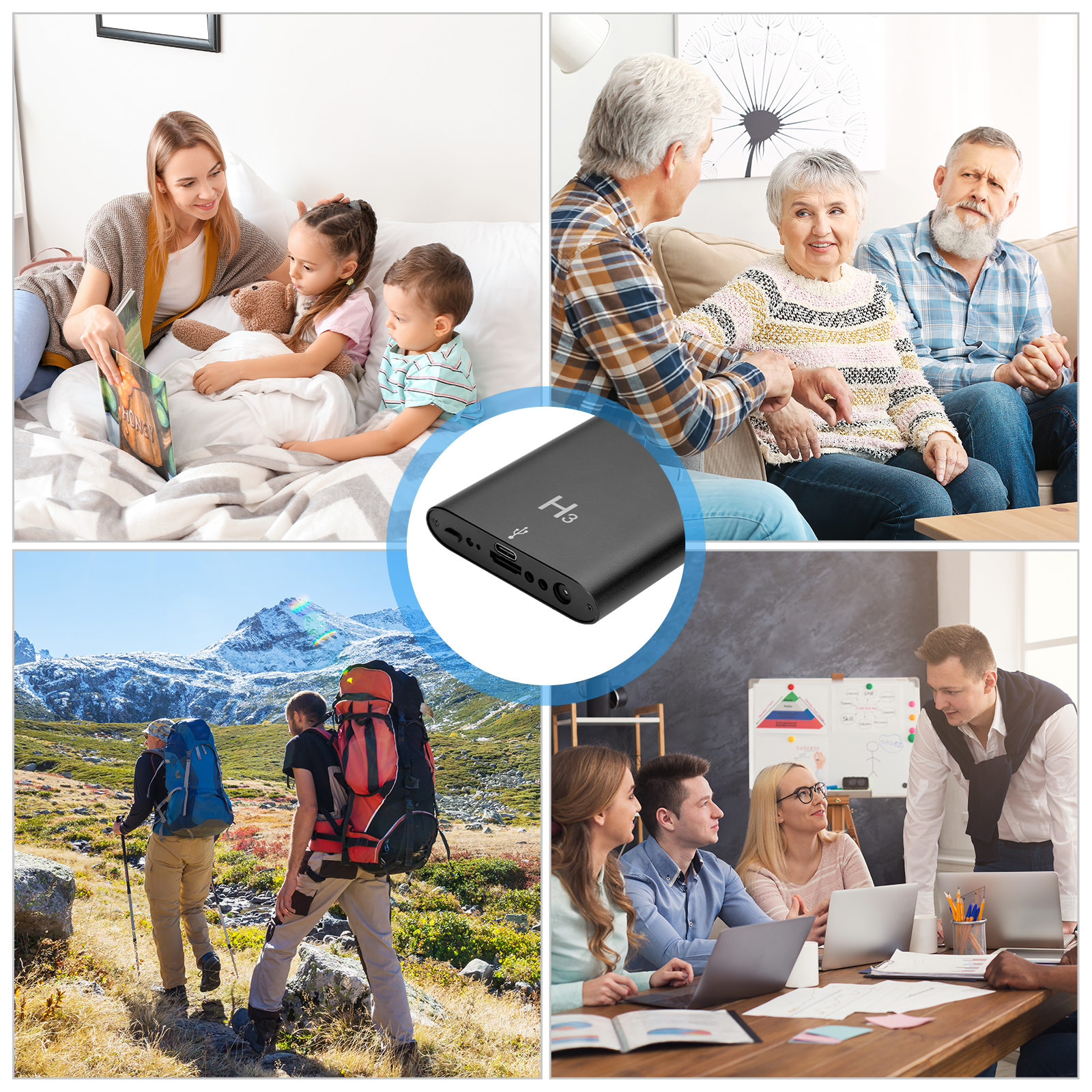 USB Power Bank Hidden Camera 4K HD Night Vision Surveillance Camera