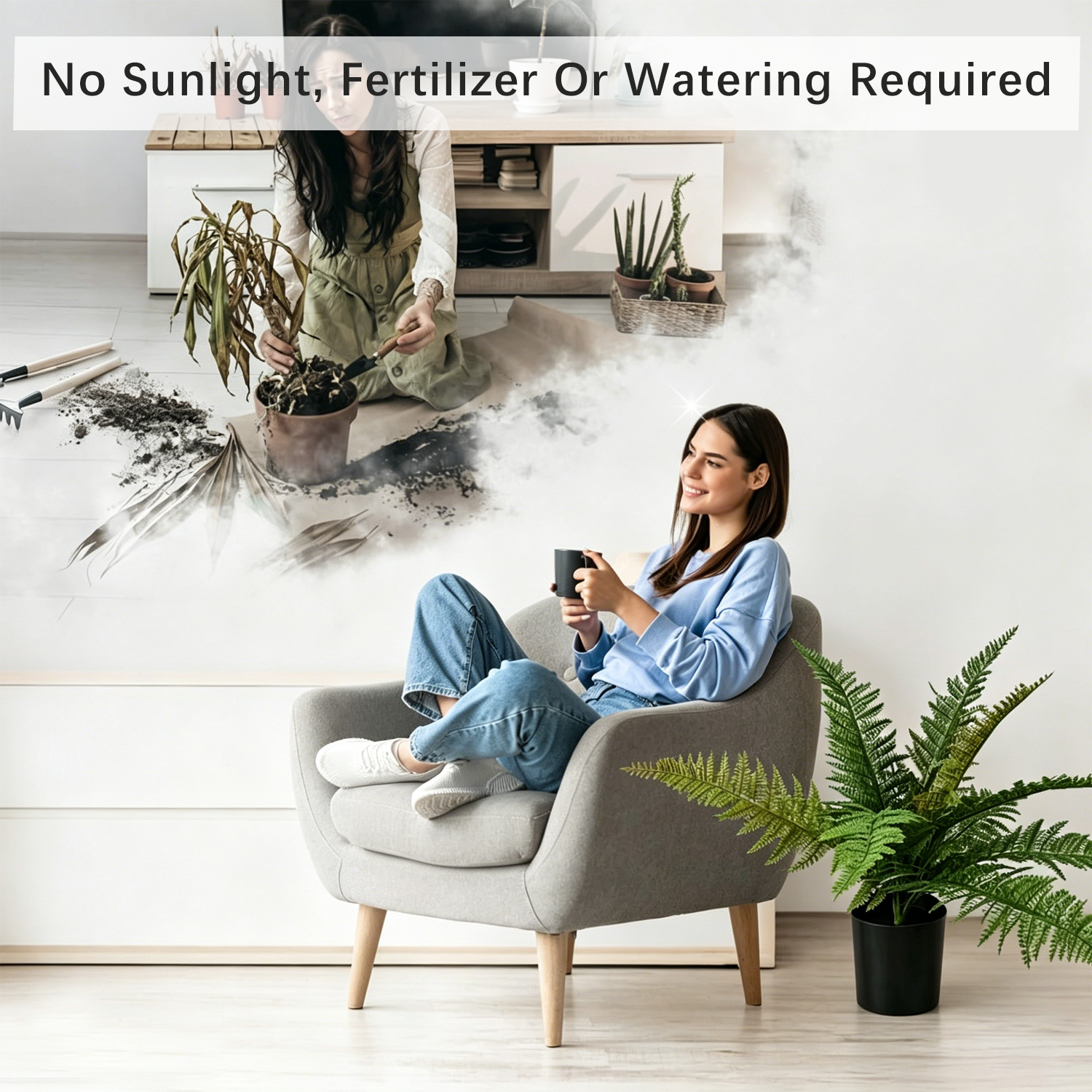 Potted Plant Hidden Camera – Always Watching, Never Seen | 24/7 Real-Time Monitoring