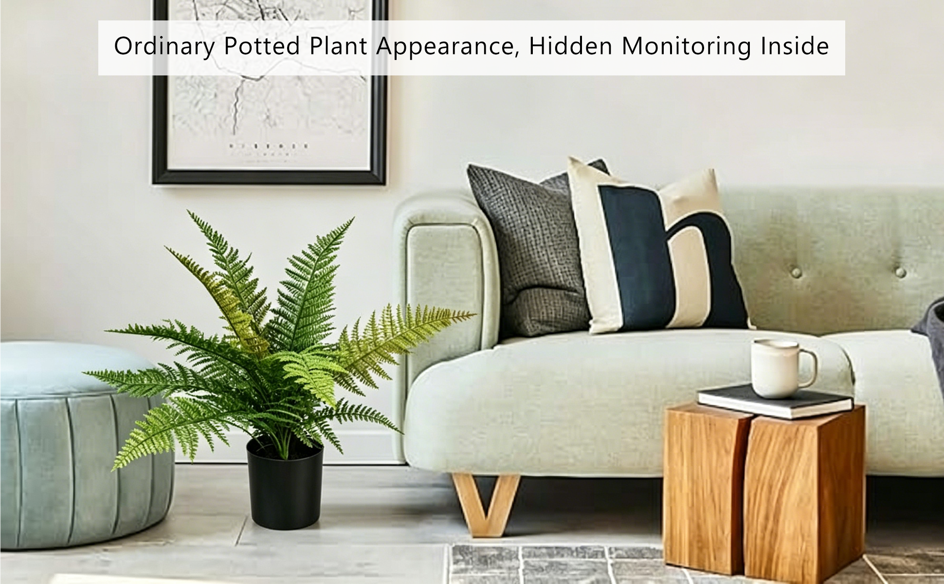 Potted Plant Hidden Camera – Always Watching, Never Seen | 24/7 Real-Time Monitoring