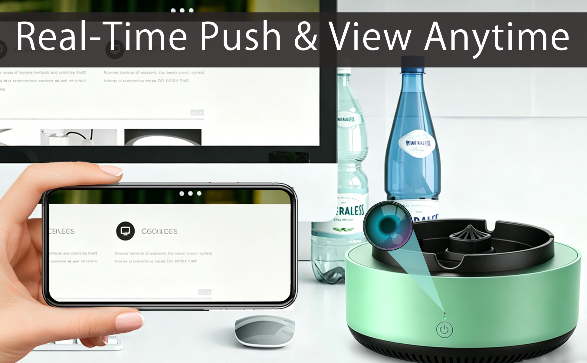 Ashtray Hidden Camera – Fast Smoke Removal, Fresh Drive, Covert Monitoring, Travel with Peace