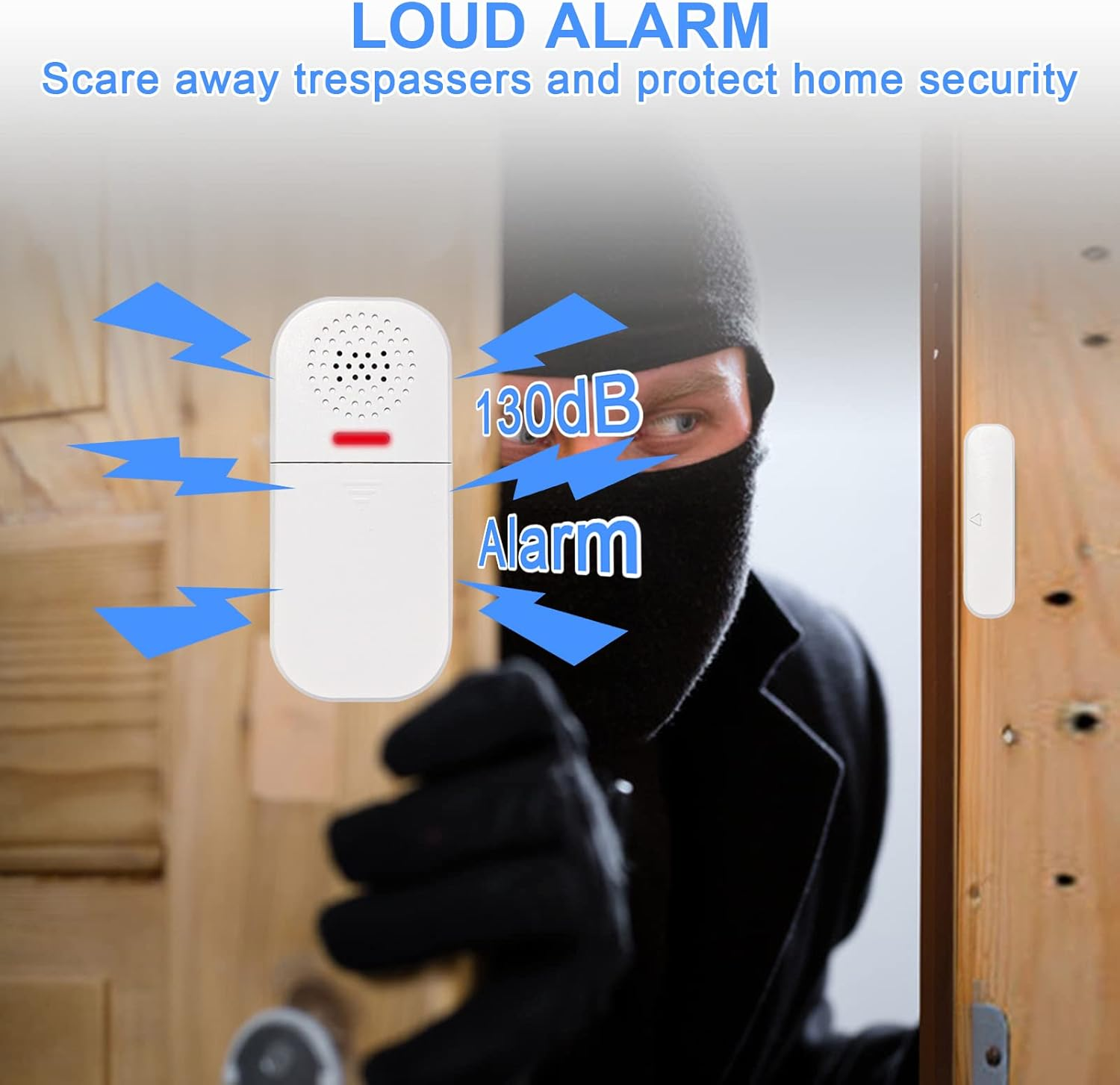 Remote Control Door Magnetic Alarm with SOS Feature
