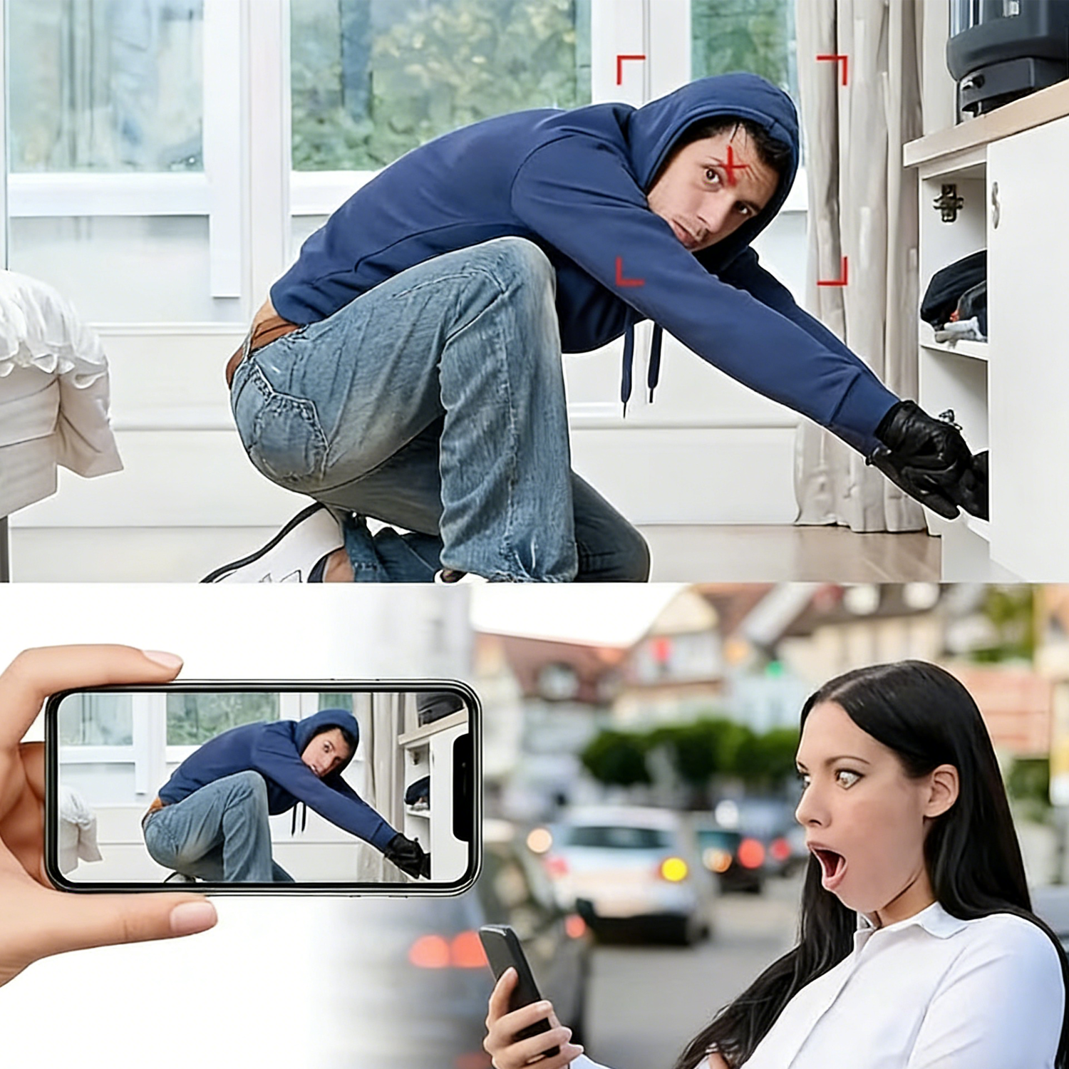 2-in-1 Soundbar Speaker Hidden Camera – 24/7 Remote View, Motion & Sound Detection