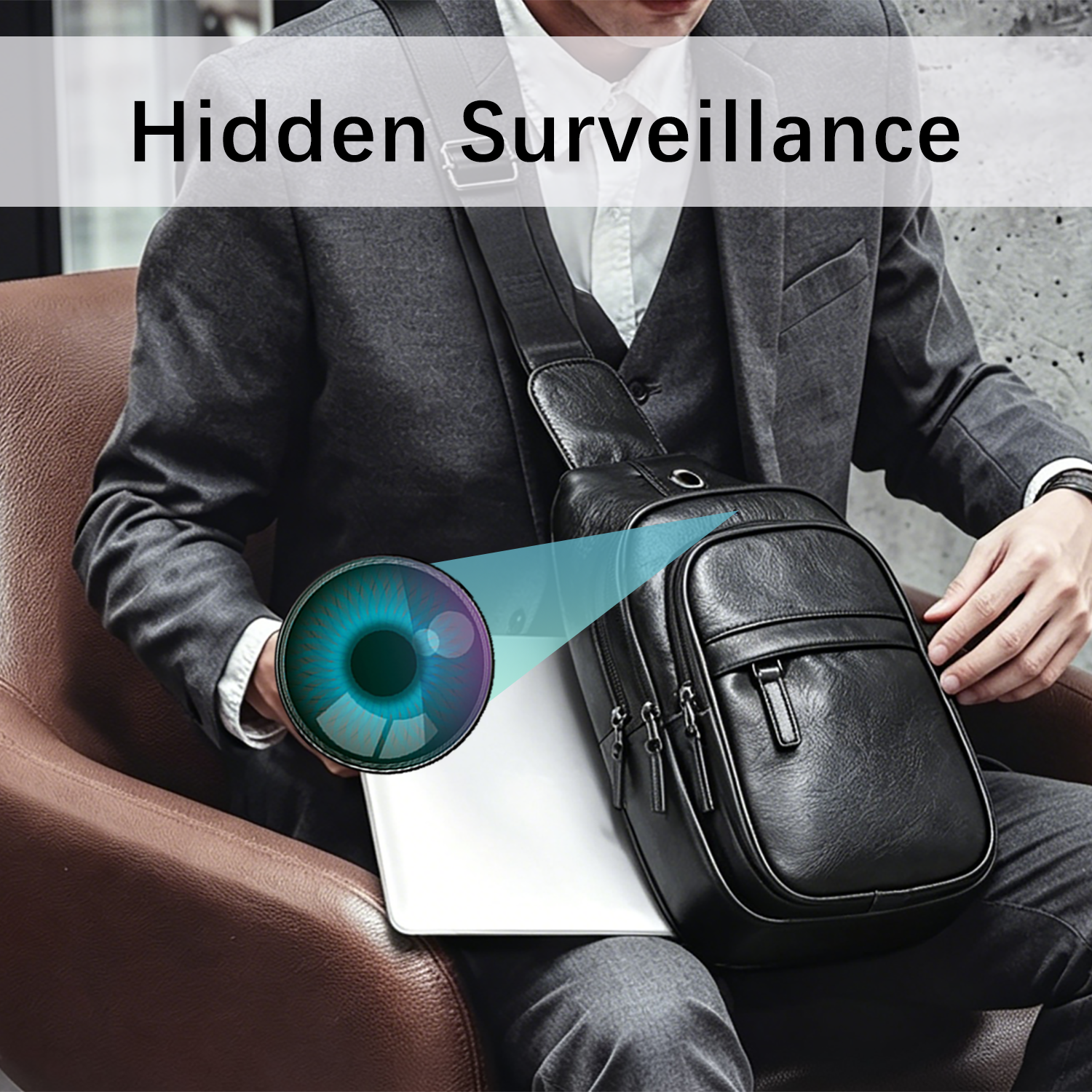 Backpack Hidden Camera – Motion Detection & Real-Time Activity Alerts | Record Life Discreetly