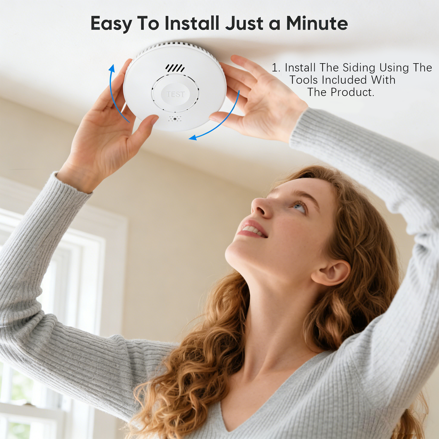 2-in-1Smoke & Security Camera