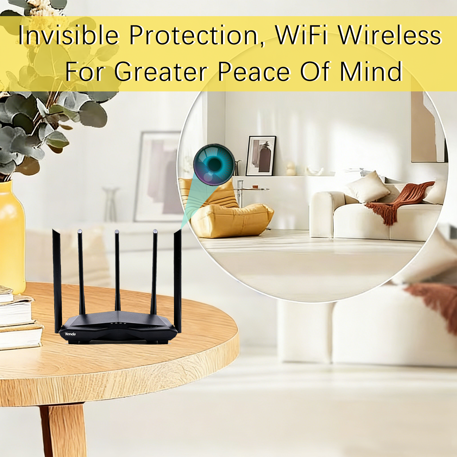 Router Hidden Camera | Wireless WiFi | Learn Online + Peace of Mind Monitoring | Real-Time Alerts