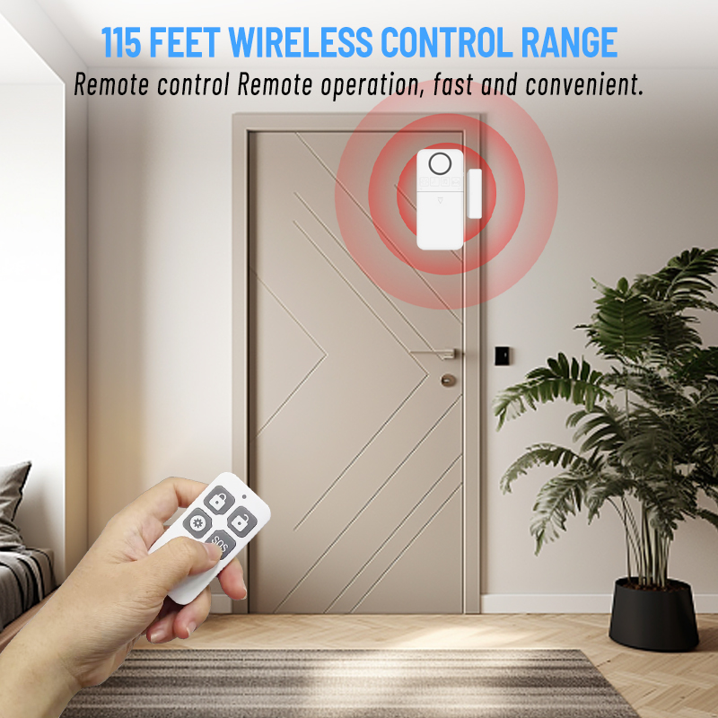 Remote Control Door Magnetic Alarm with SOS Feature