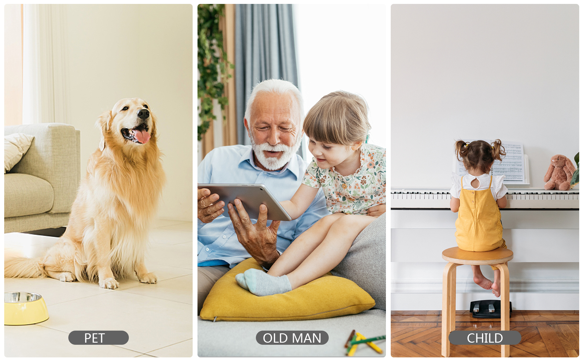 WiFi mini Wall-Mounted Camera, 720P HD, Supports Remote Monitoring and Motion Detection, Multi-Functional Home Security Camera