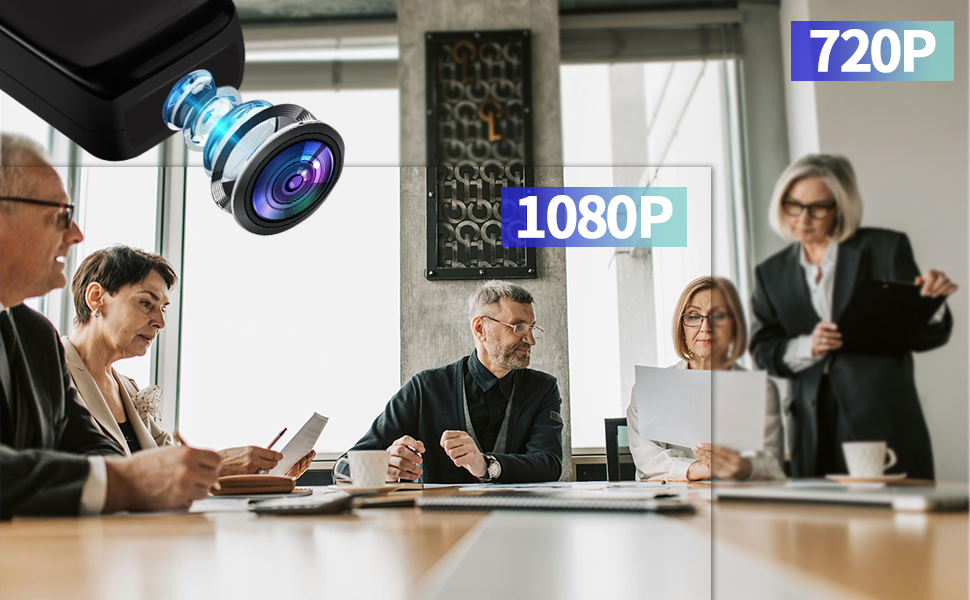 32GB USB Flash Drive Hidden Camera with Full HD 1080P Recording, Loop Video, and Touch Sensor for Home and Office Surveillance