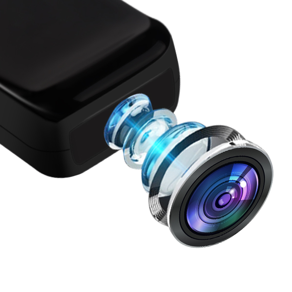 32GB USB Flash Drive Hidden Camera with Full HD 1080P Recording, Loop Video, and Touch Sensor for Home and Office Surveillance