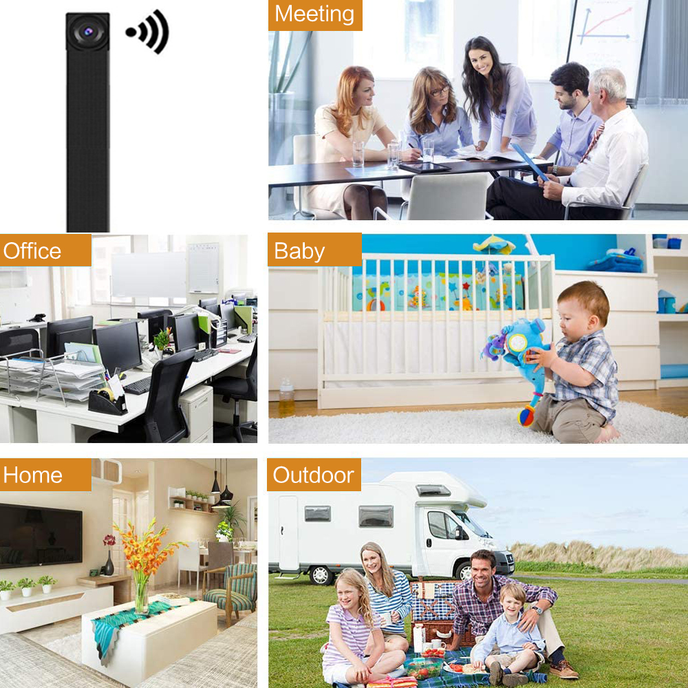 4K WiFi Security Camera with Motion Detection & Remote Alerts, Wireless Indoor Camera with App Control, Easy Installation, Supports 4K/2K/1080P Remote Viewing for iOS & Android