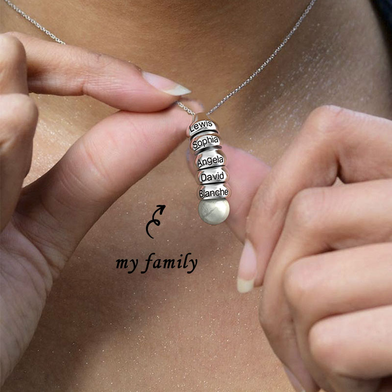 Tapered Bead Necklace