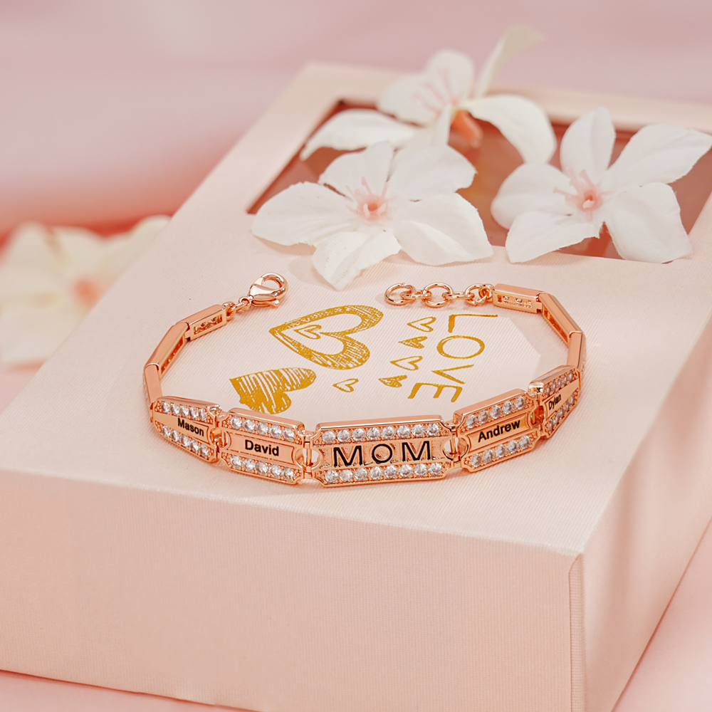 Mother's Day Gift 🎁 Advanced Personalized Custom Mom Watch Bracelet