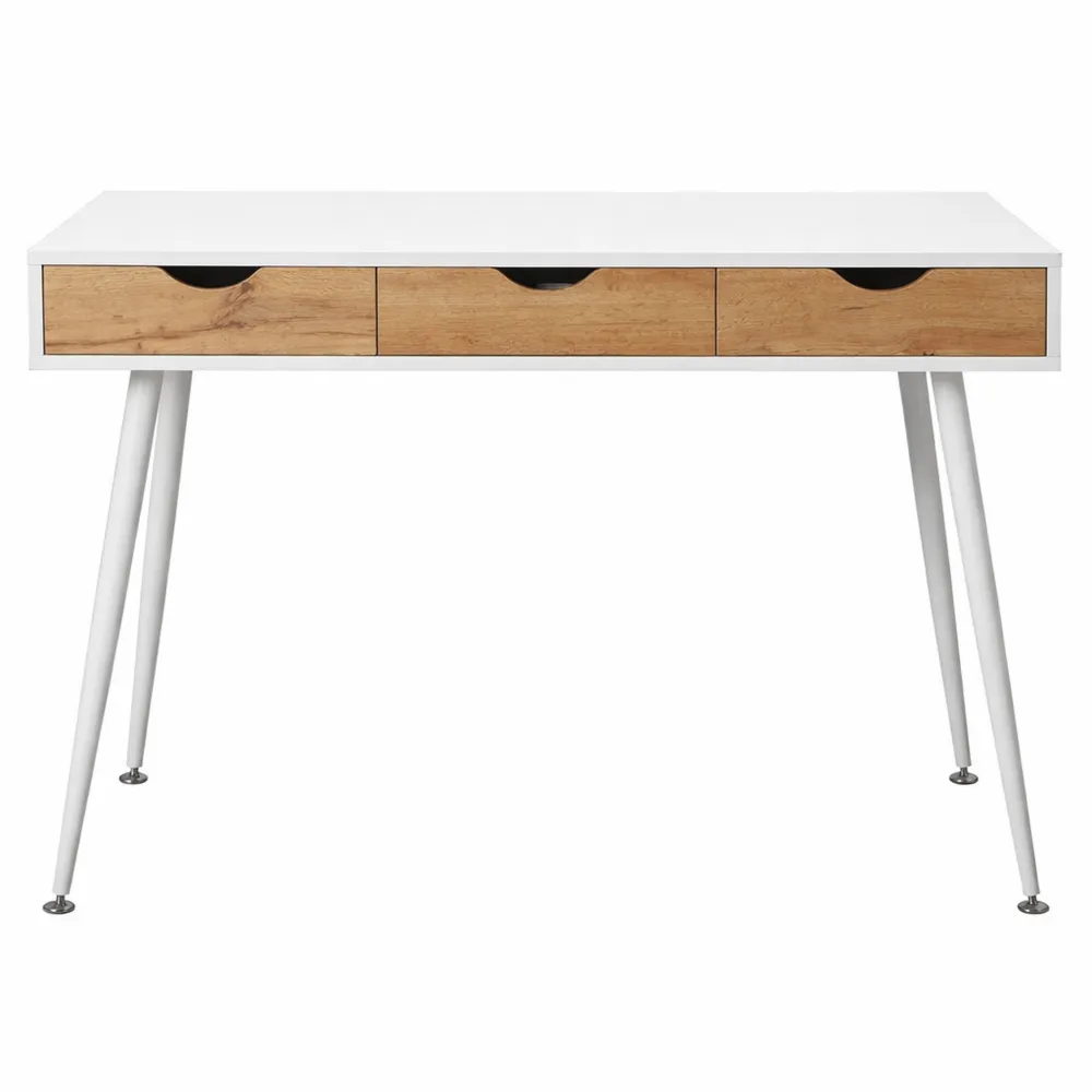 Table de Travail Informatique Scandinave avec Rangement