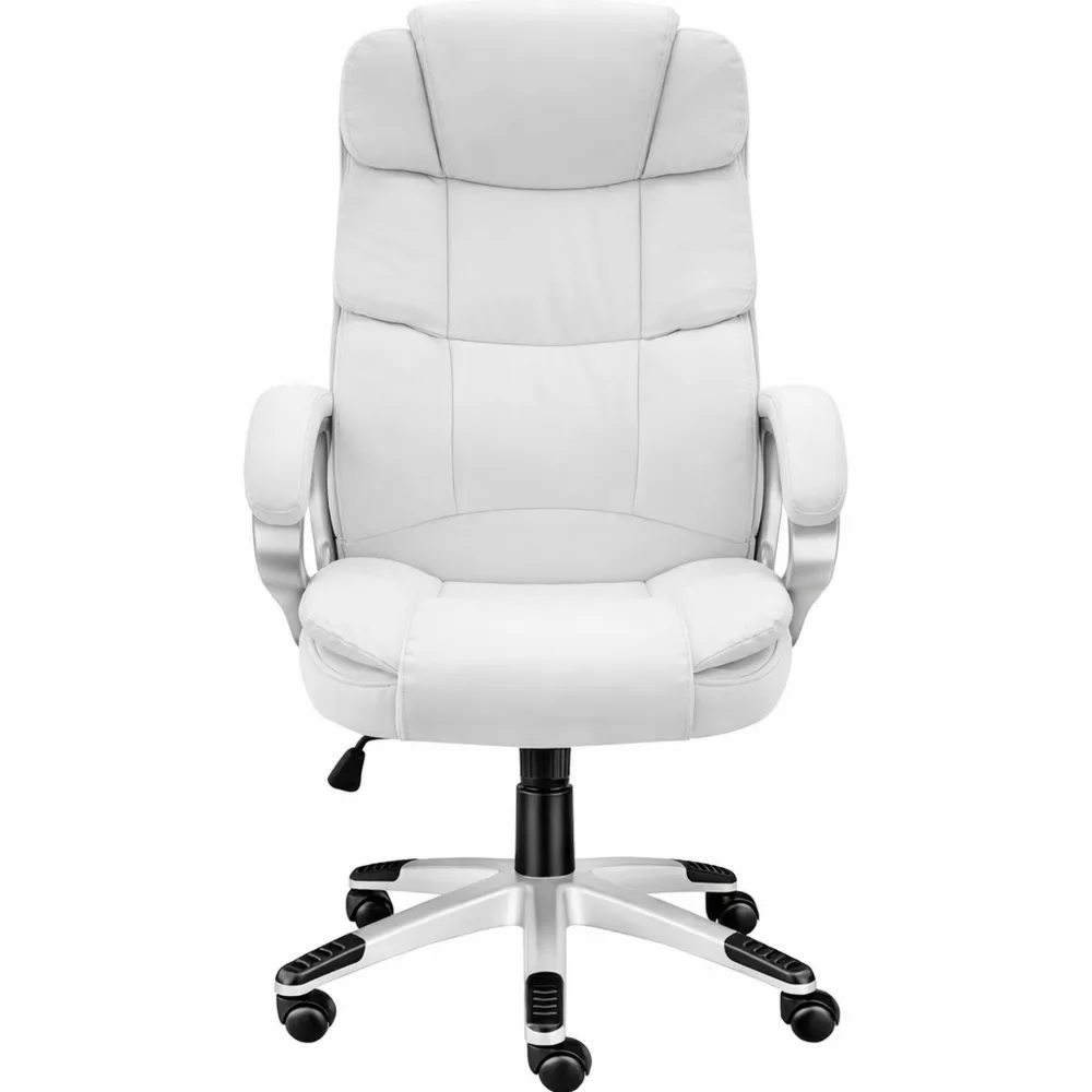 Chaise de Travail Ergonomique avec Appui-tête et Accoudoirs