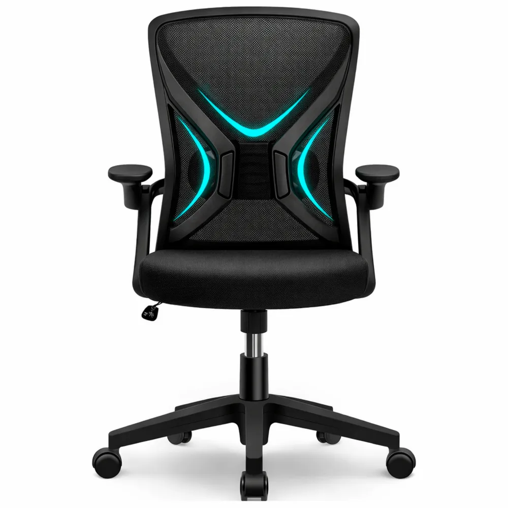 Fauteuil de bureau ergonomique à bascule 125°