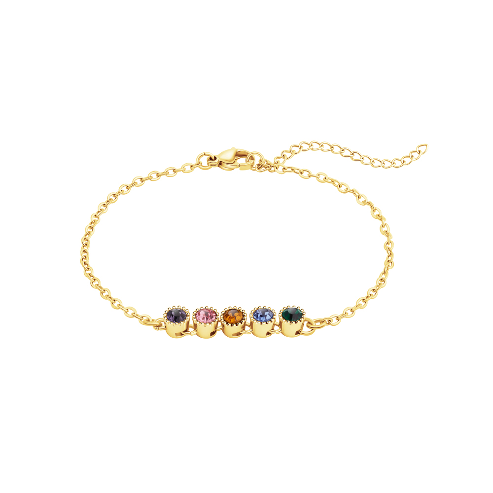 Personalized Birthstone Bracelet