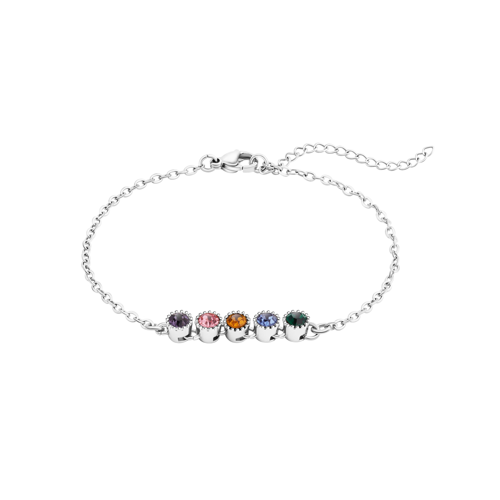 Personalized Birthstone Bracelet