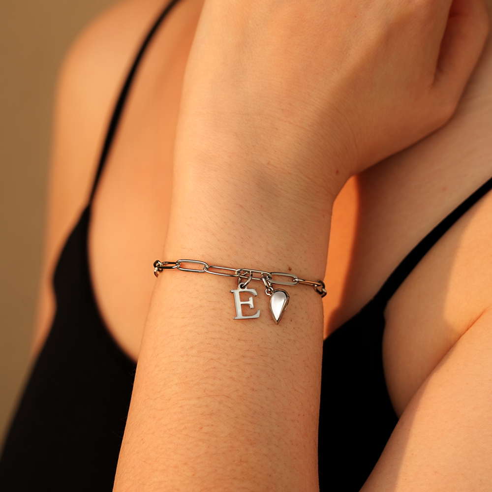 Couple Letter Magnetic Bracelet