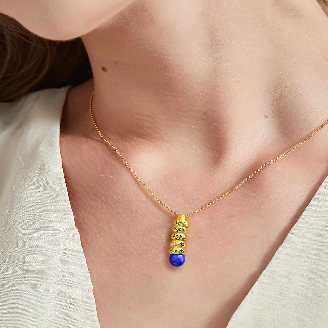 Tapered Bead Necklace