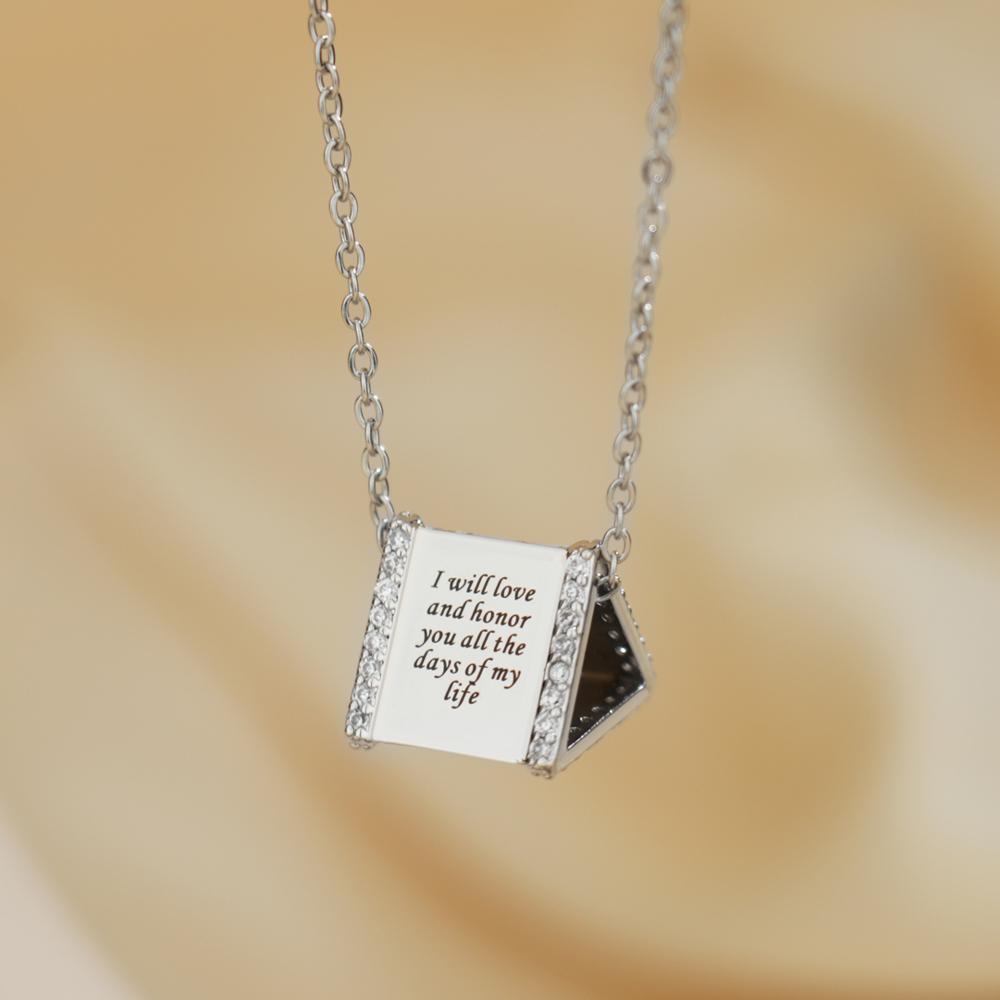 Wedding Anniversary - Column Necklace