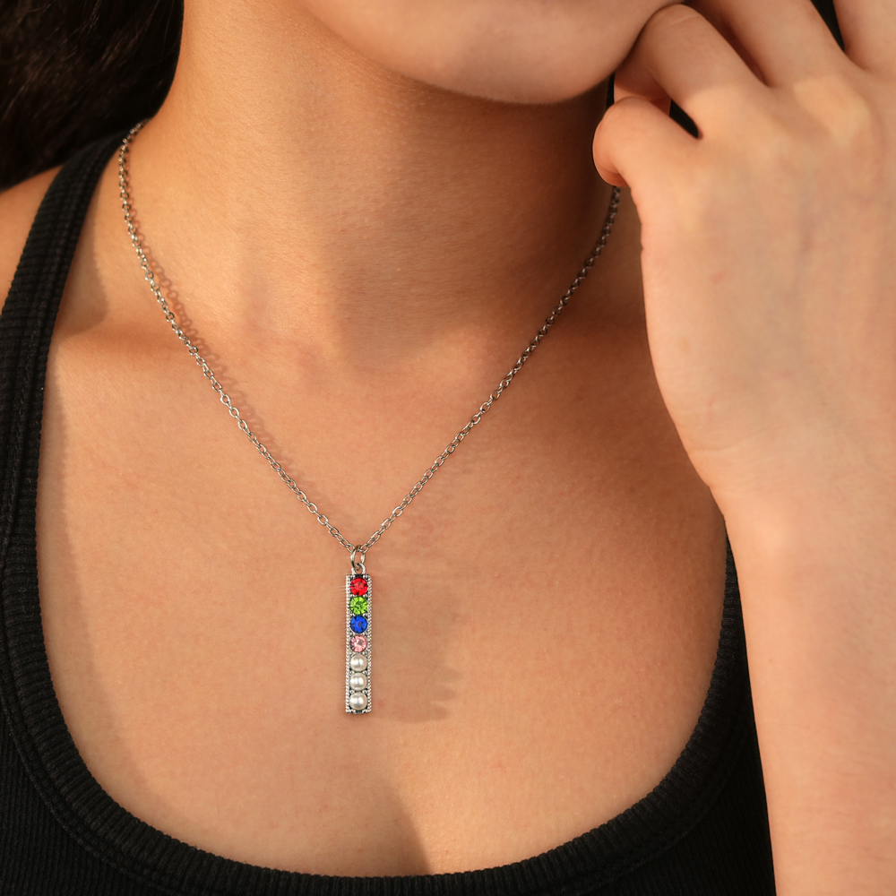 ✨ Personalized Birthstone & Pearl Bracelet/Necklace ✨