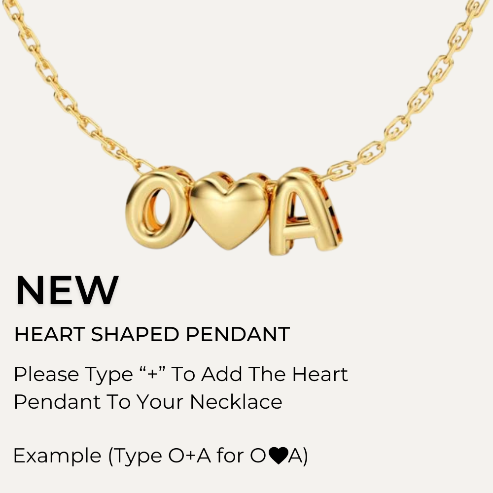 Buy 1 Get 2 FREE🎁Bubble Name Necklace