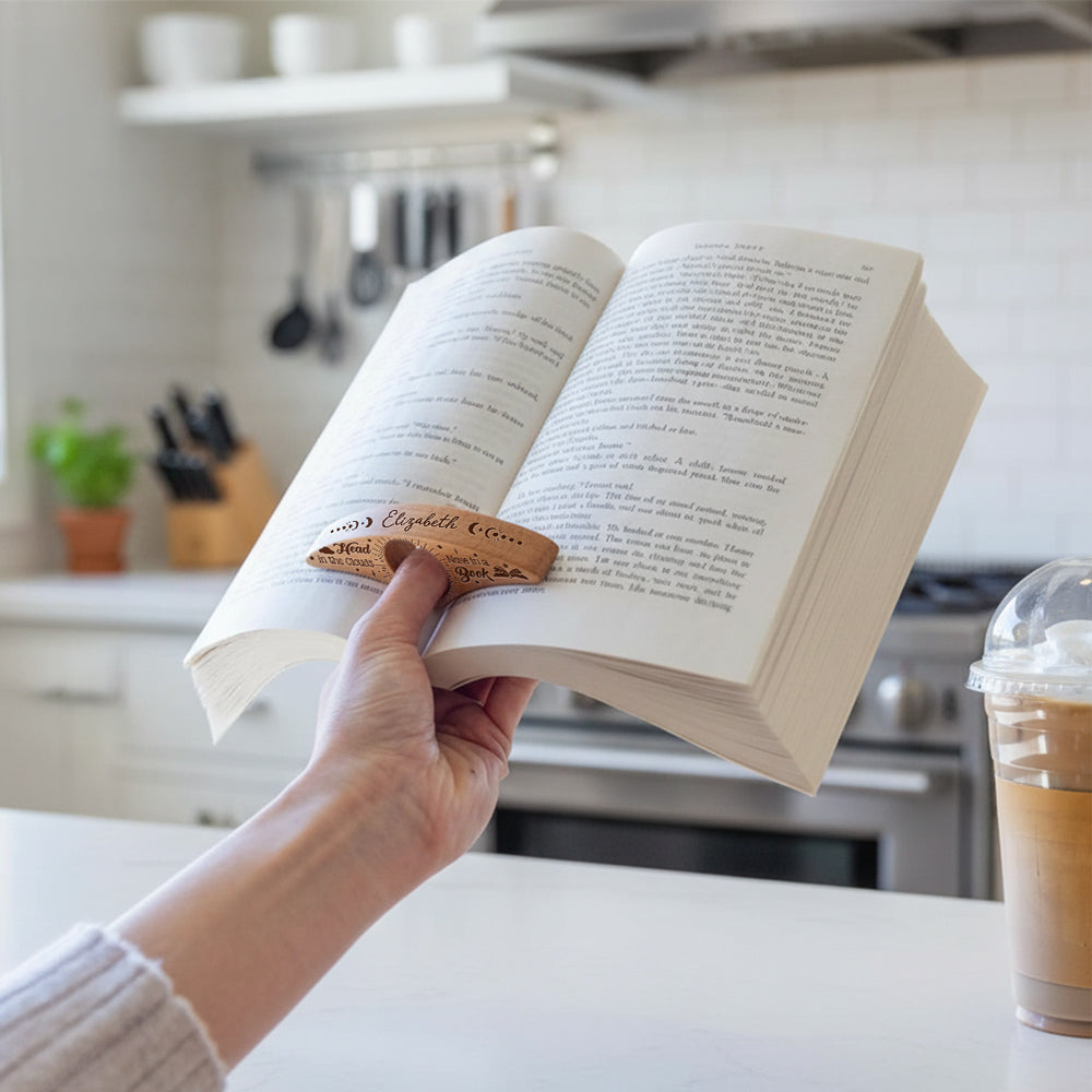 Book Lover - Personalized Custom Book Page Holder
