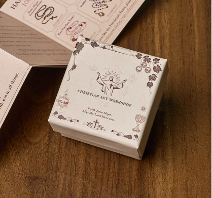 Light Sculpted Faith Ring