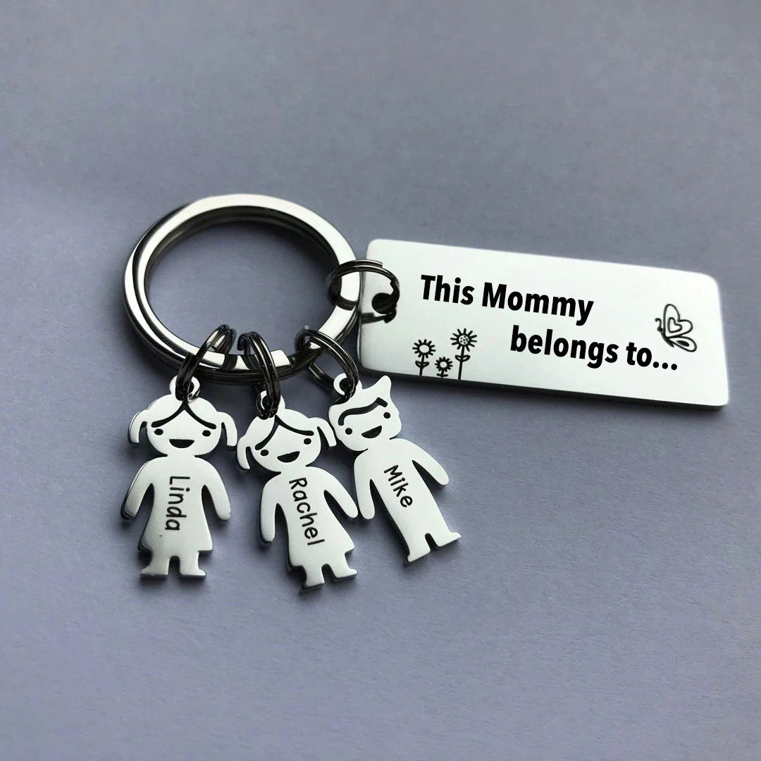 Mother's Day Gift 🎁Personalized Family Name Keychain