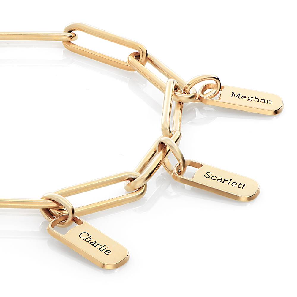 Rory Chain Link Bracelet with Custom Charms