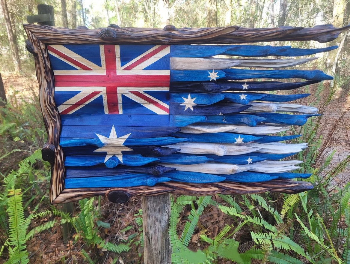 🔥Last Day 49% OFF -Handmade Wooden BATTLE FLAG