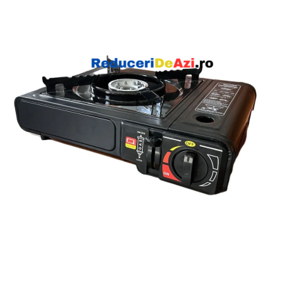 Aragaz Camping, Portabil ,Voiaj, Gaz Butan, Dubla Alimentare Aprindere Automata