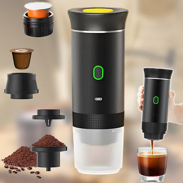 Espressor portabil 3 in 1 cu capsule
