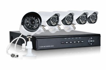 Sistem de supraveghere FULL HD KIT DVR, cu 4 camere