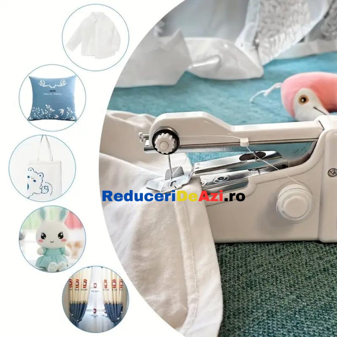 Set 2 masini de cusut una portabila si una de birou