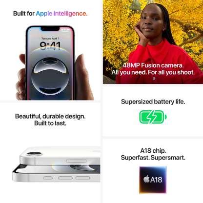 iPhone 16e 128GB Alb