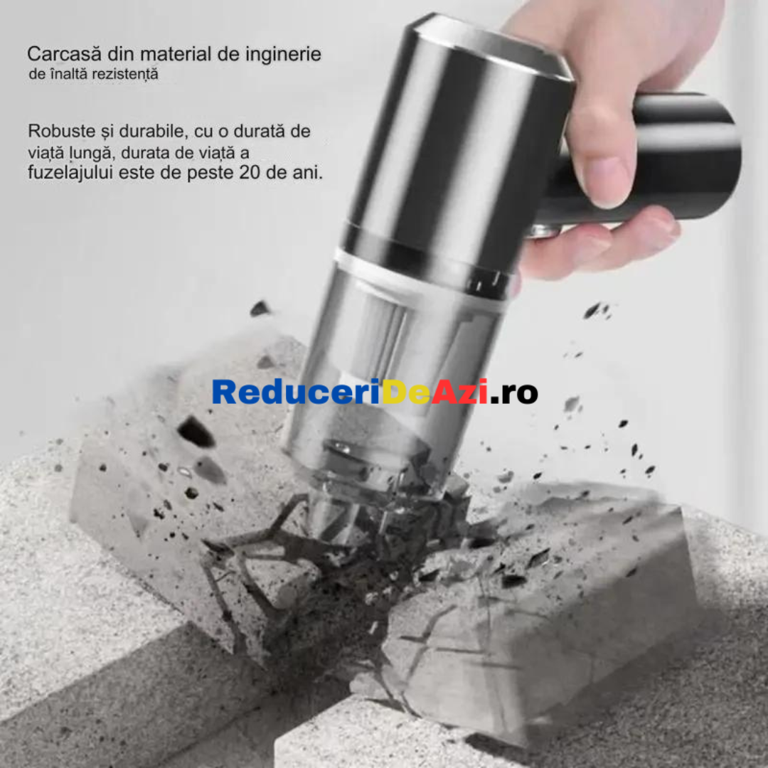 Mini aspirator portabil 3-în-1 de mare putere