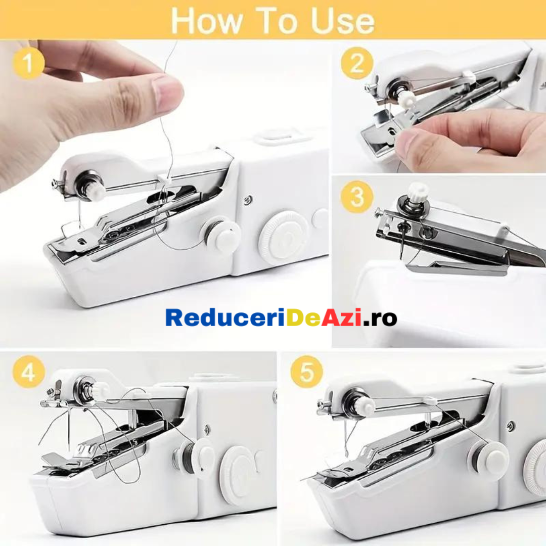 Set 2 masini de cusut una portabila si una de birou
