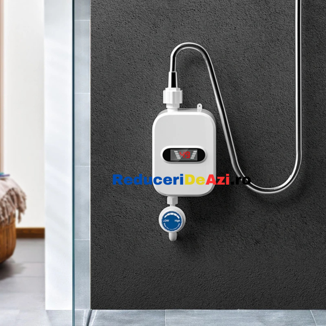 Boiler electric instant pentru apa calda, cu afisaj digital, 3500W