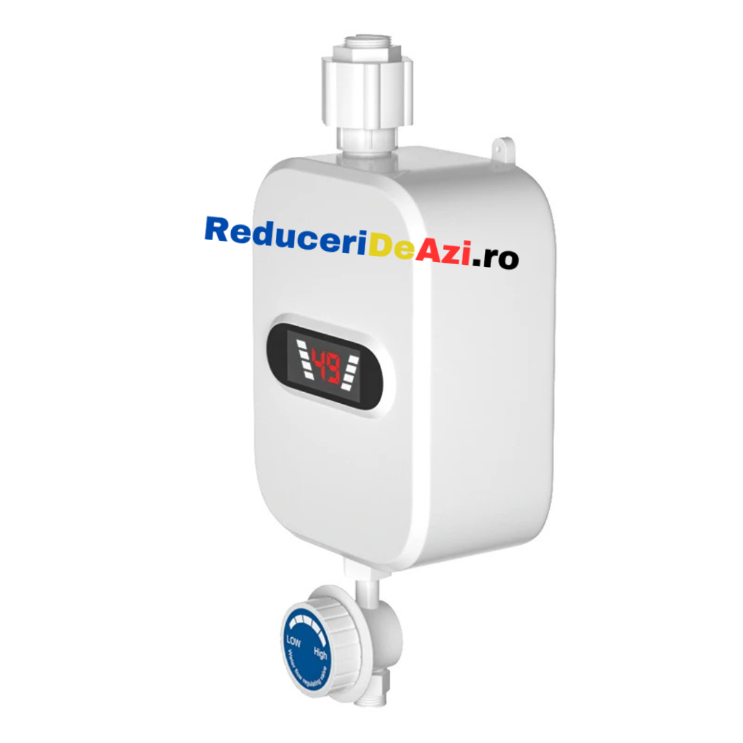 Boiler electric instant pentru apa calda, cu afisaj digital, 3500W