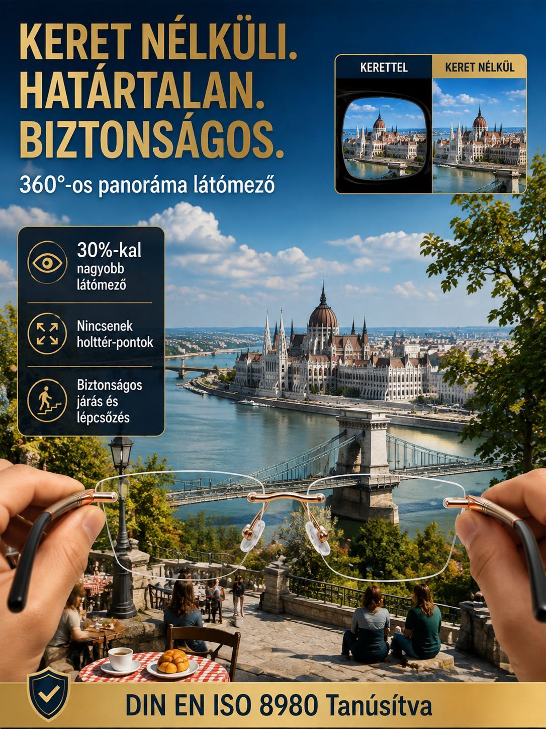 💥Intelligens gyémánt keret nélküli kékfény-szűrős szemüveg (1+1 Ingyen / Utánvét / Díjmentes próba)