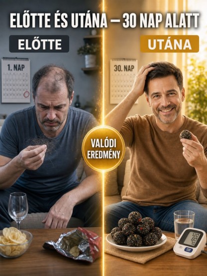 Ősi Keleti Vitalitás Golyó - Fekete Szezámmal és Dióval a Dús Hajért (100% Természetes)
