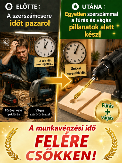 👍 Nezničitelná sada titanových vrtáků (6 ks) – Řeže kov jako máslo | Akce 1+1 ZDARMA
