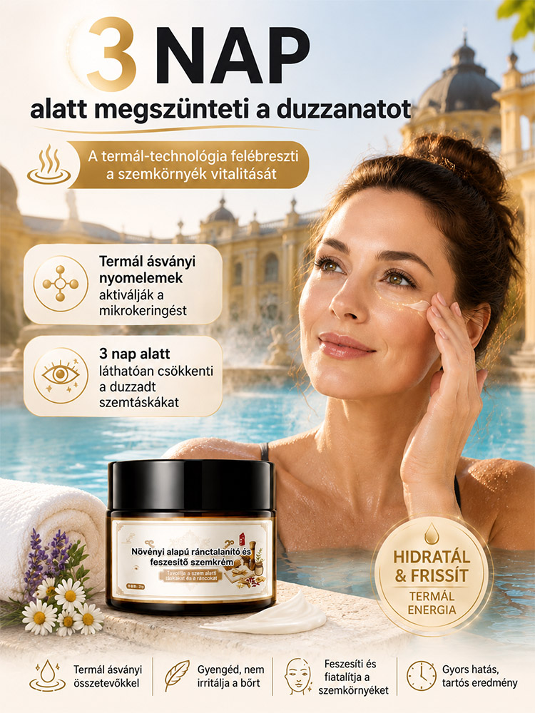 【Műtét Nélküli Lifting】Gyógynövényes Ránctalanító Szemkrém - Táskák & Karikák Ellen