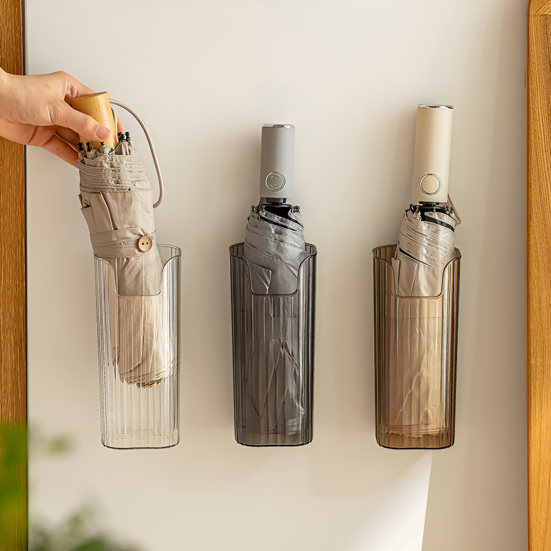 Fali esernyőtartó polc