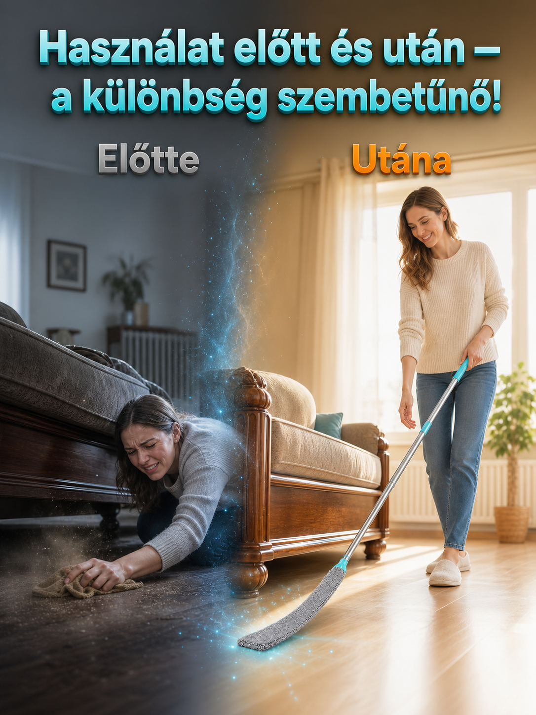 👍Varázslatos Teleszkópos Rés-Tisztító | Hajlítható Mikroszálas Por-Mágnes (50% Akció)