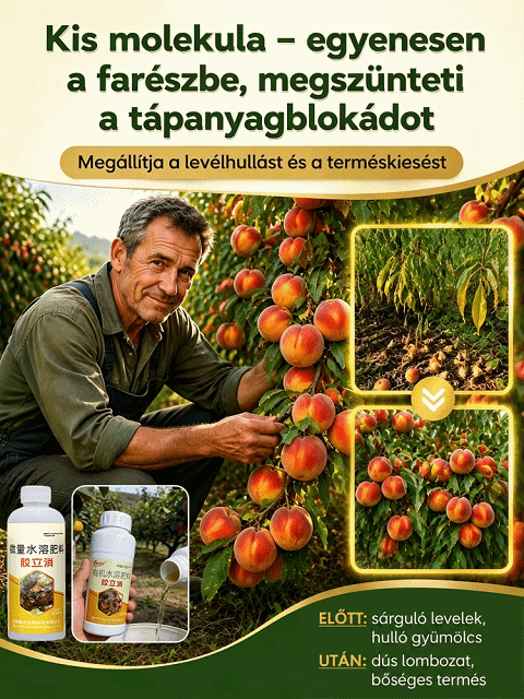 【Egy üveg megmentés】Profi Gyümölcsfa Ápoló Gél - Mézgásodás és Elhalt Kéreg Ellen (300ml)