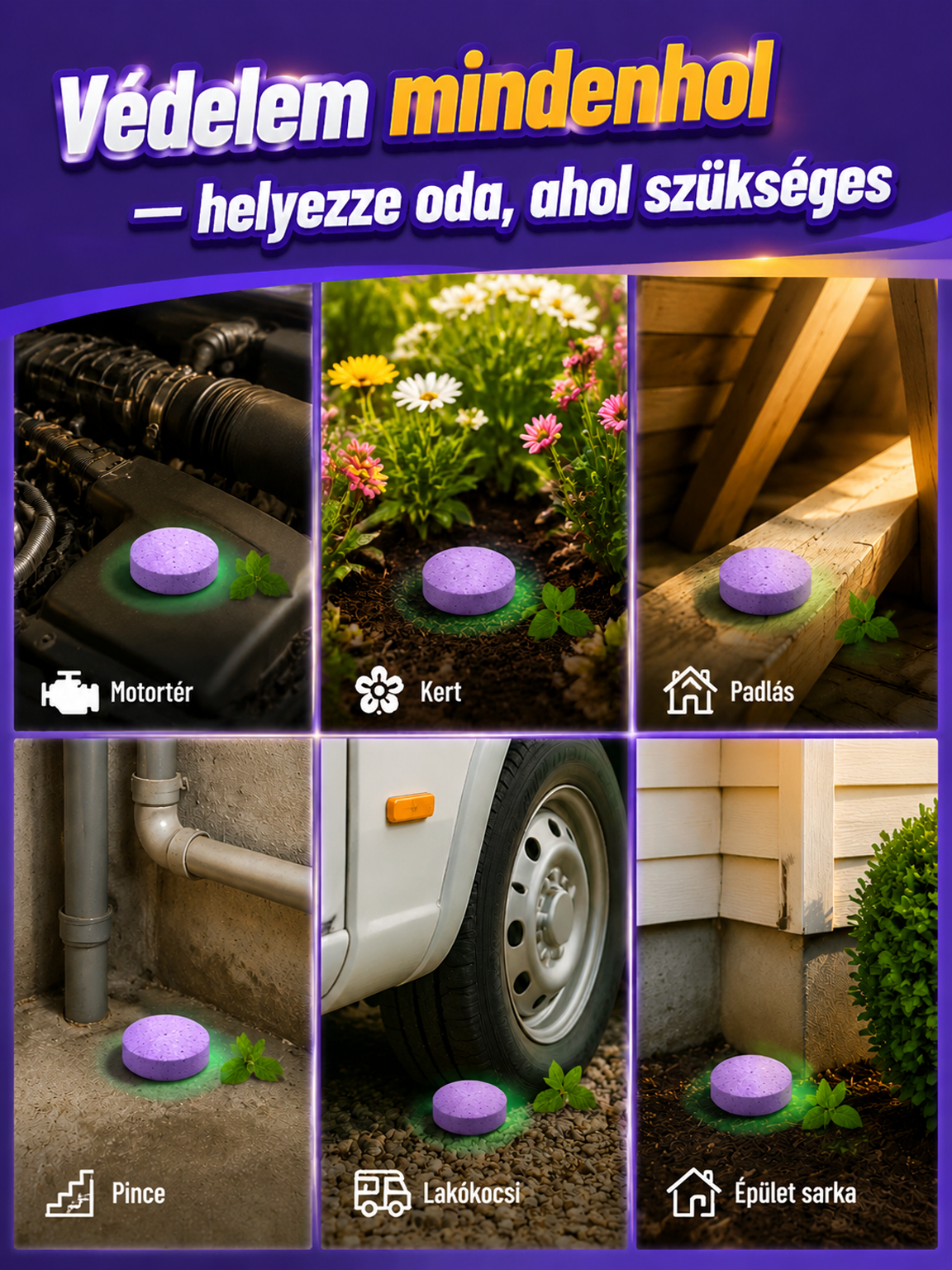👍[50% AKCIÓ] 100% Növényi Rágcsálóűző – Biztonságos Védelem Gyerekek és Háziállatok Mellett