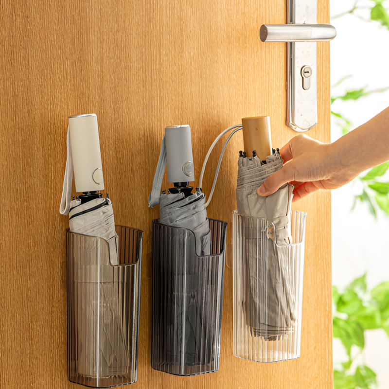 Fali esernyőtartó polc